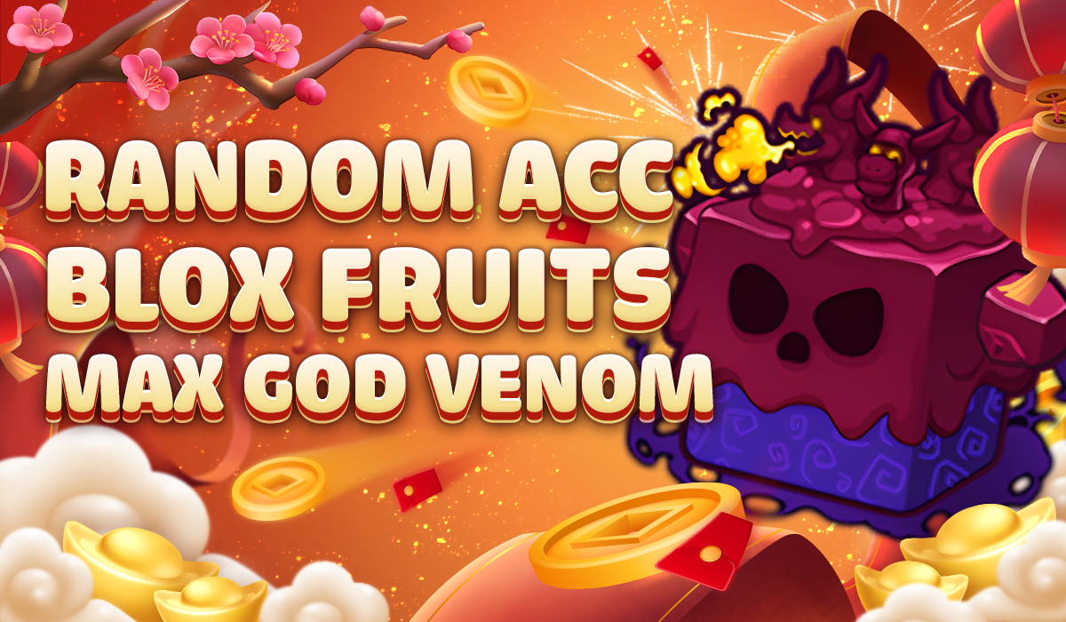 Acc 100% có trái venom rương 